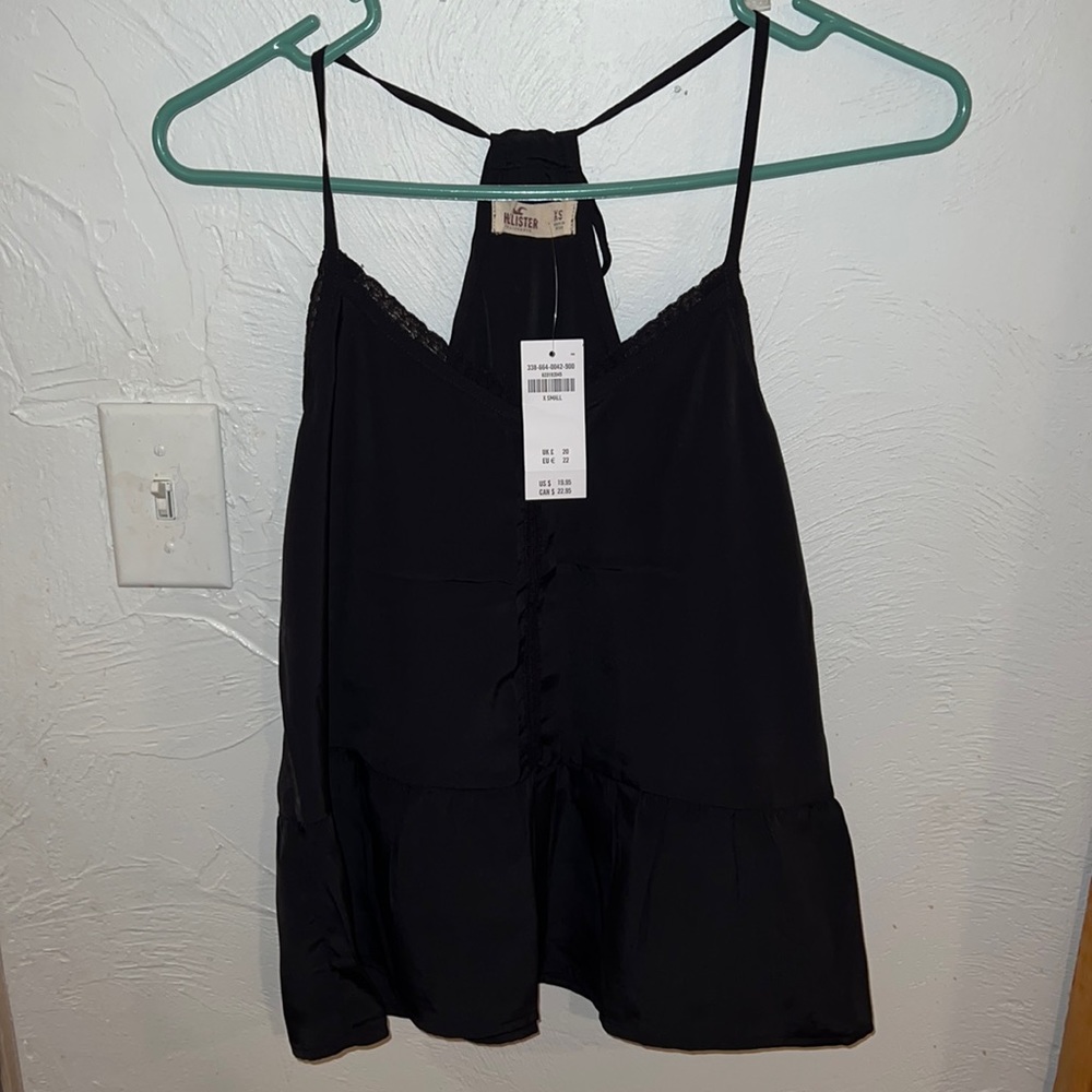 Silky Peplum camisole